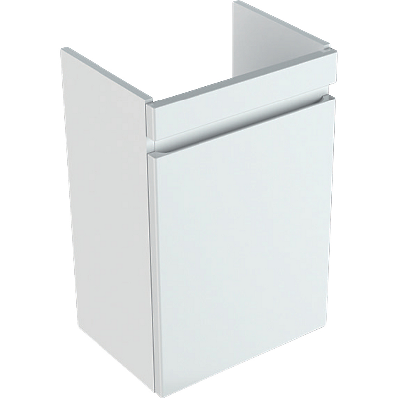 GEBERIT Renova plan vaskeskab 385x310x660mm 1låge blankpoleret hvid lakeret