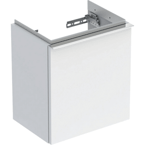 GEBERIT Icon vaskeskab 370x279x415mm 1låge hvid lakeret blankpoleret