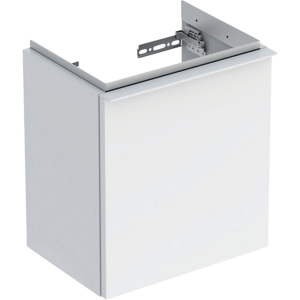 GEBERIT Icon vaskeskab 370x279x415mm 1låge hvid lakeret blankpoleret