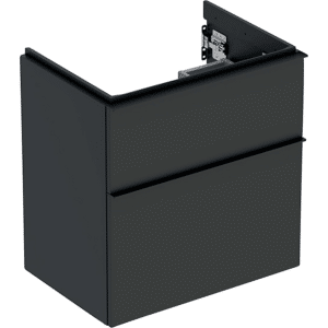 GEBERIT Icon vaskeskab 592x416x615mm 2skuffer lava matlakeret