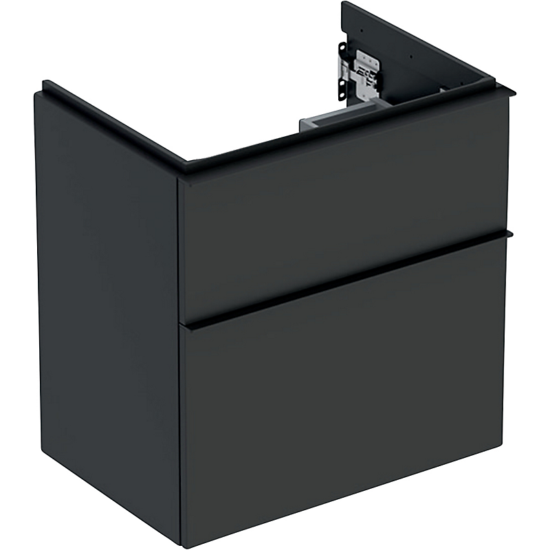 GEBERIT Icon vaskeskab 592x416x615mm 2skuffer lava matlakeret