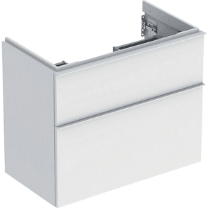 GEBERIT Icon vaskeskab 740x416x615mm 2skuffer hvid matlakeret