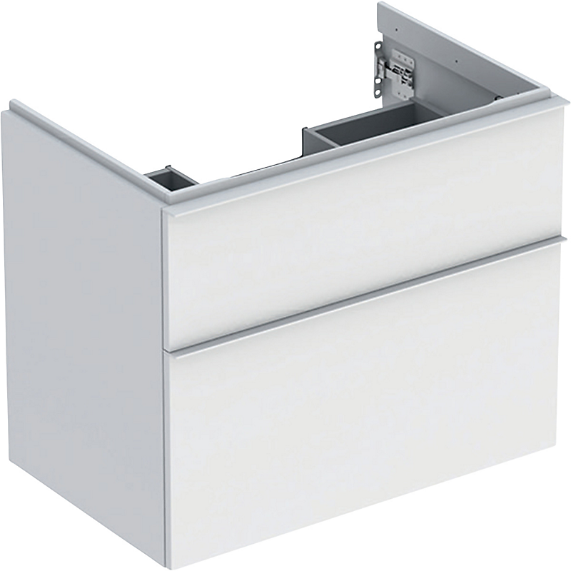GEBERIT Icon vaskeskab 740x476x615mm 2skuffer hvid matlakeret