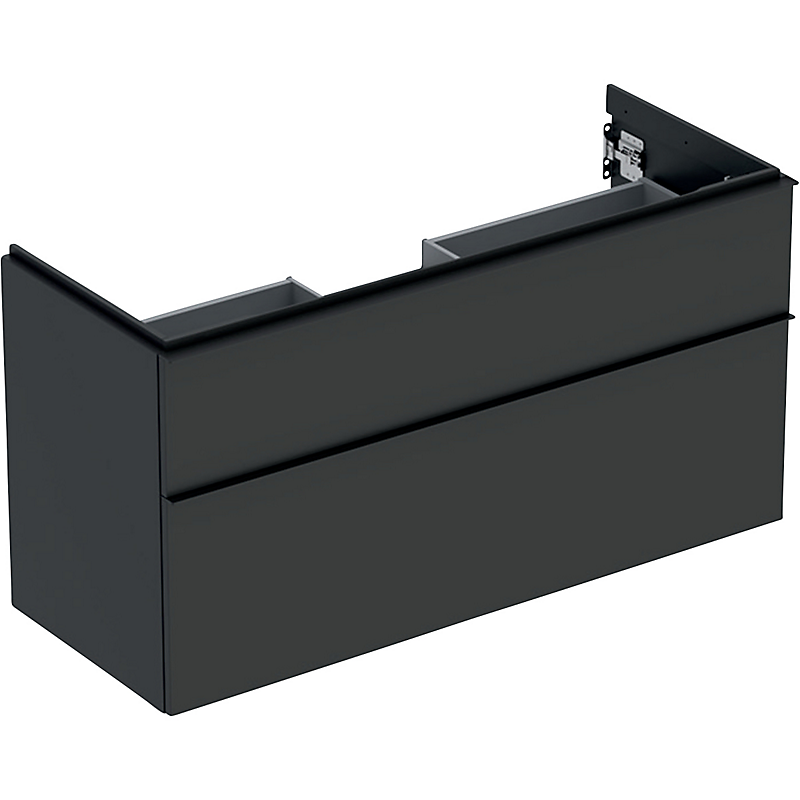 GEBERIT Icon vaskeskab 1184x476x615mm 2skuffer lava matlakeret