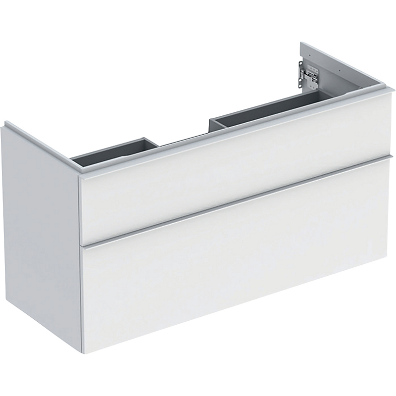 GEBERIT Icon vaskeskab 1184x476x615mm 2skuffer hvid matlakeret