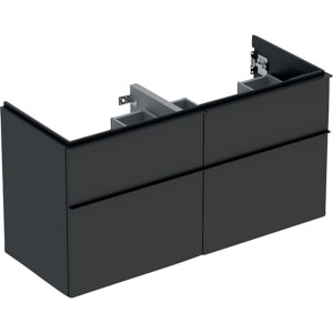GEBERIT Icon vaskeskab 1184x476x615mm 4skuffer lava matlakeret