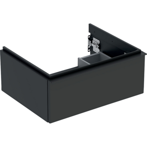 GEBERIT Icon vaskeskab 592x476x247mm 1skuffe lava matlakeret