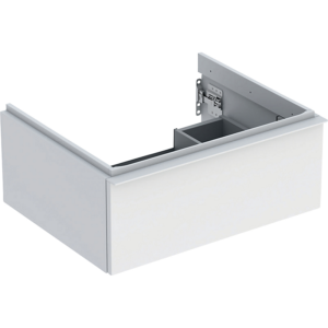 GEBERIT Icon vaskeskab 592x476x247mm 1skuffe hvid matlakeret