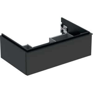 GEBERIT Icon vaskeskab 740x476x247mm 1skuffe lava matlakeret