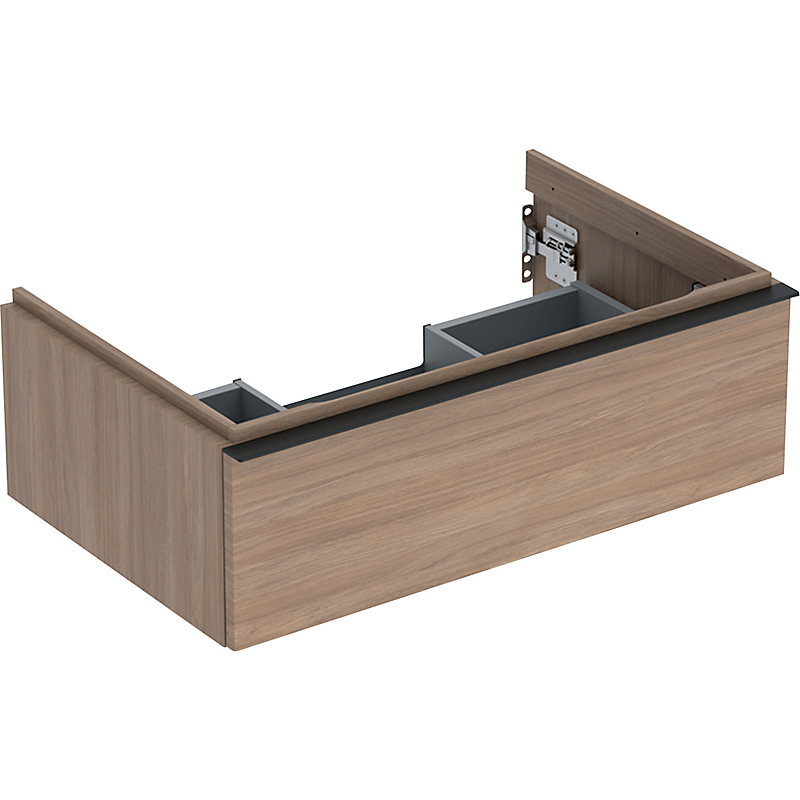 GEBERIT Icon vaskeskab 740x476x247mm 1skuffe eg natur melamin træstruktur
