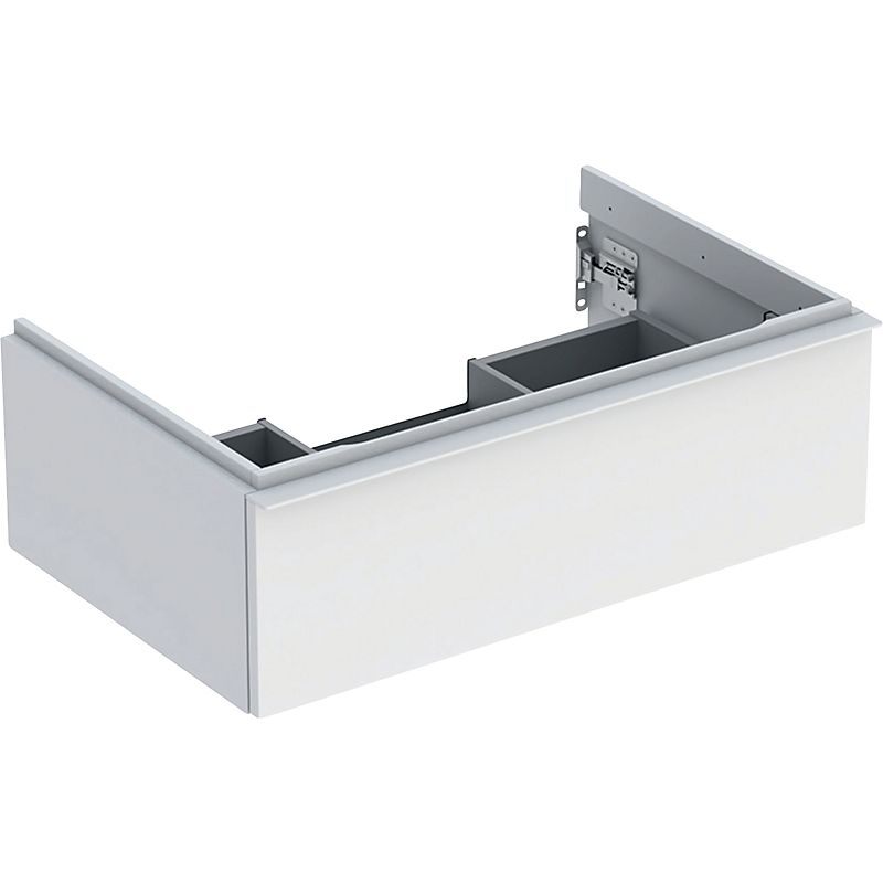 GEBERIT Icon vaskeskab 740x476x247mm 1skuffe hvid matlakeret