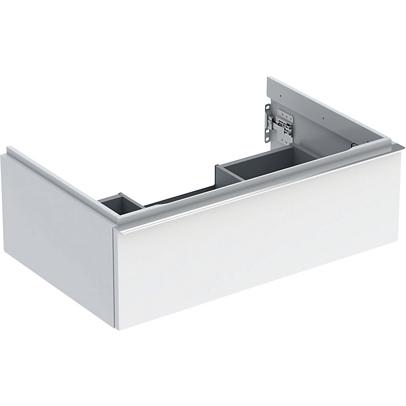 GEBERIT Icon vaskeskab 740x476x247mm 1skuffe hvid lakeret blankpoleret