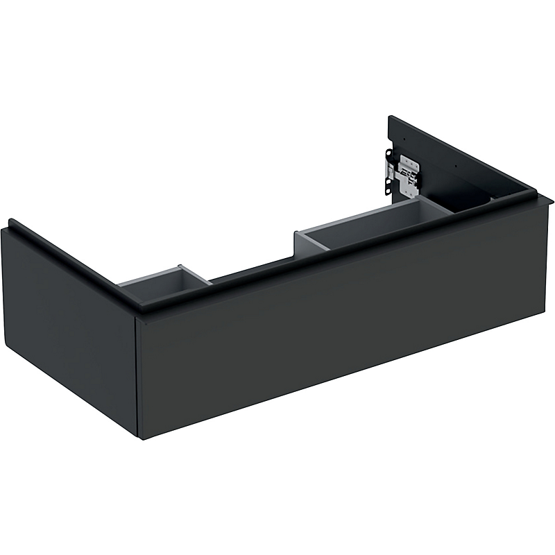 GEBERIT Icon vaskeskab 888x476x247mm 1skuffe lava matlakeret
