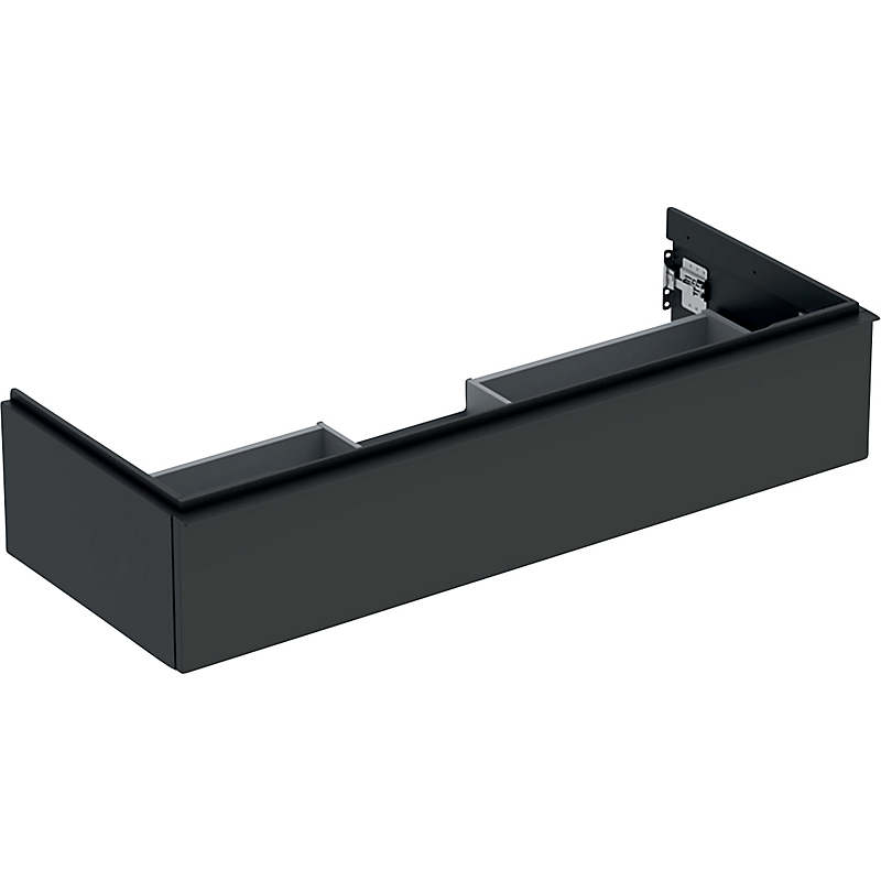 GEBERIT Icon vaskeskab 1184x476x247mm 1skuffe lava matlakeret
