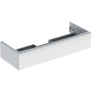 GEBERIT Icon vaskeskab 1184x476x247mm 1skuffe hvid matlakeret