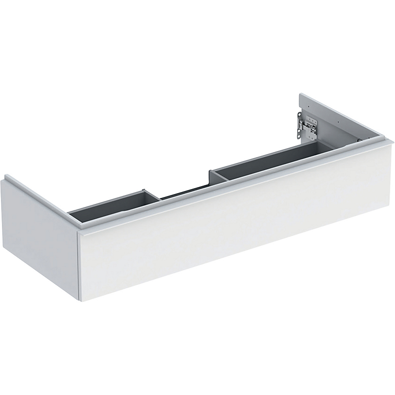 GEBERIT Icon vaskeskab 1184x476x247mm 1skuffe hvid matlakeret