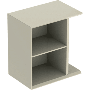 GEBERIT Icon sideskab 370x245x400mm sand-grå lakeret blankpoleret