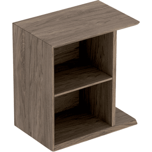 GEBERIT Icon sideskab 370x245x400mm nøddetræ hickory melamin træstruktur