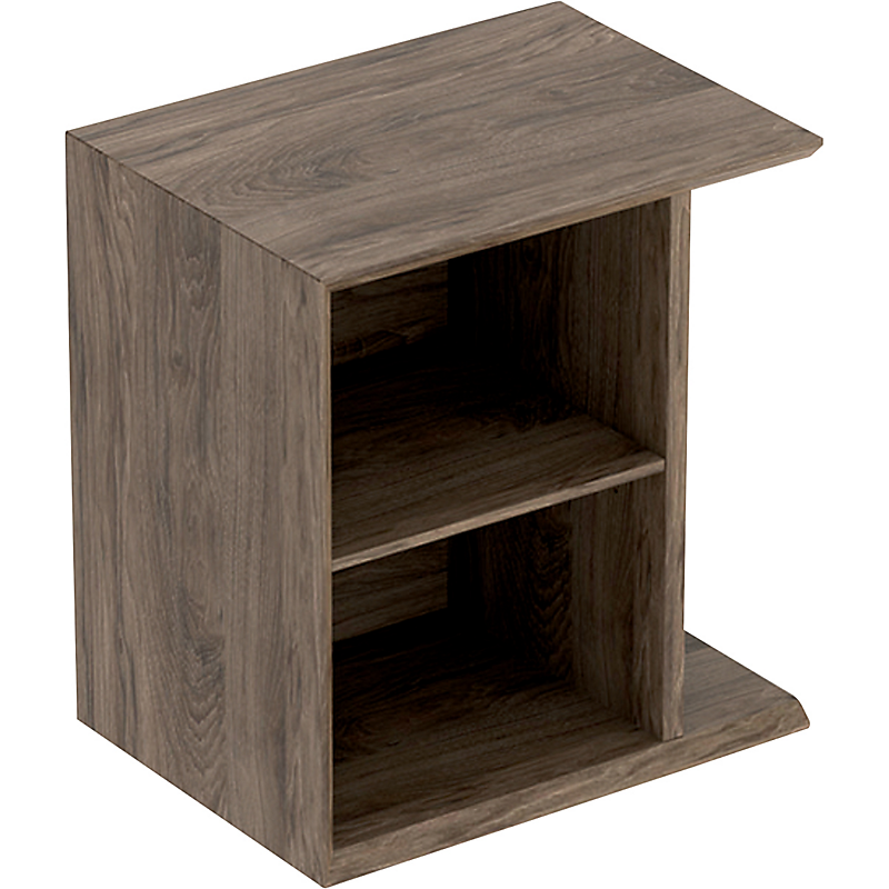 GEBERIT Icon sideskab 370x273x400mm nøddetræ hickory melamin træstruktur