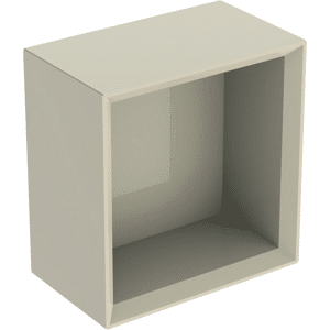 GEBERIT Icon vægskab 225x132x235mm sand-grå lakeret blankpoleret