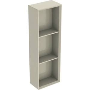 GEBERIT Icon vægskab 225x132x700mm sand-grå lakeret blankpoleret