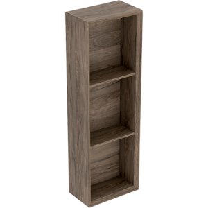 GEBERIT Icon vægskab 225x132x700mm nøddetræ hickory melamin træstruktur