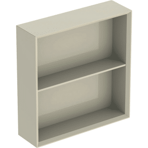 GEBERIT Icon vægskab 450x132x467mm sand-grå lakeret blankpoleret