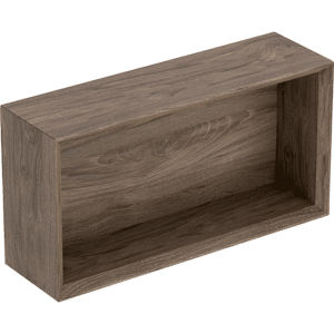 GEBERIT Icon vægskab 450x132x233mm nøddetræ hickory melamin træstruktur
