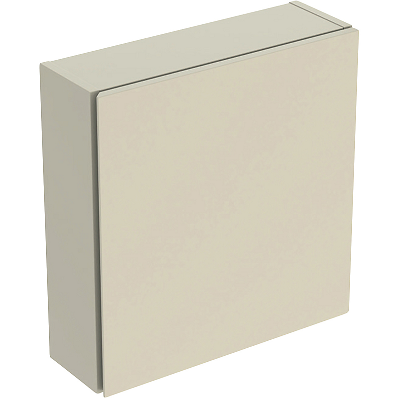 GEBERIT Icon overskab 450x150x467mm 1låge sand-grå lakeret blankpoleret