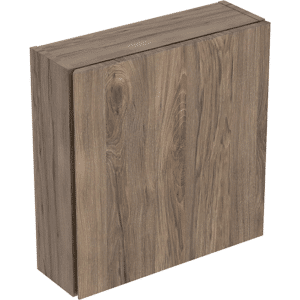 GEBERIT Icon overskab 450x150x467mm 1låge nøddetræ hickory melamin træstruktur