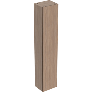 GEBERIT Icon højskab 360x291x1800mm 1låge eg natur melamin træstruktur