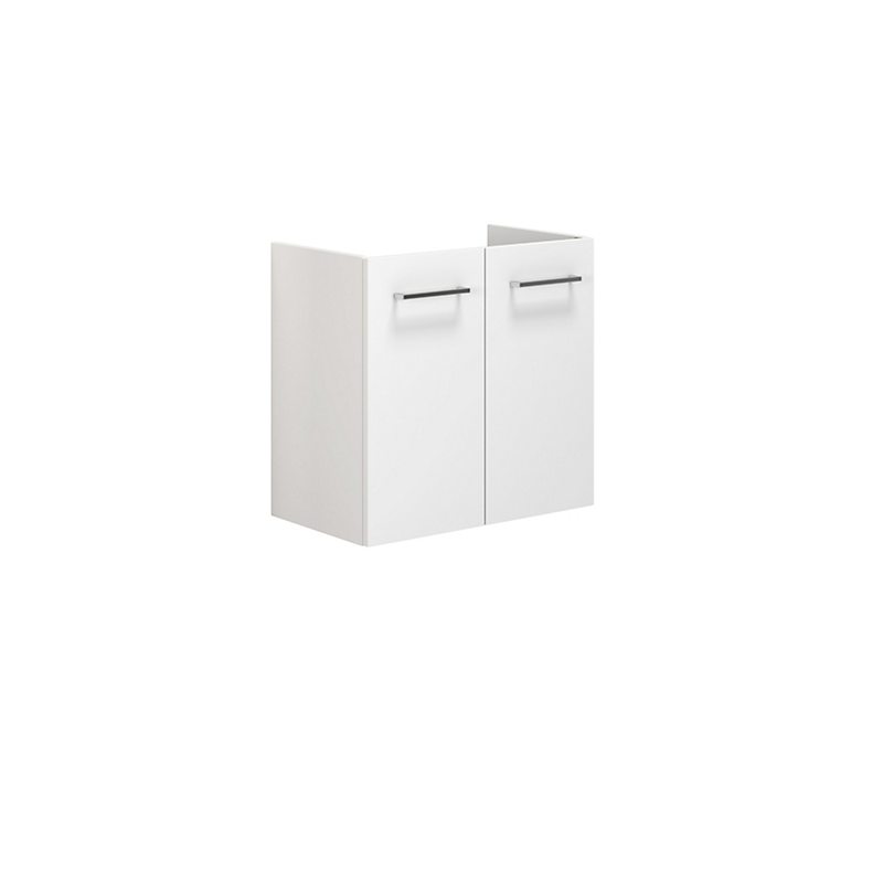 Dansani Mido+ vaskeskab med 2 låger 57,6x60x35 cm glat, hvid mat