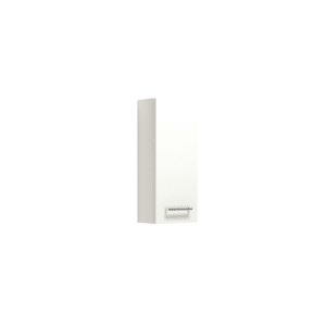 Dansani Mido+ overskab med 1 låge 70,4x30x18 cm glat, hvid mat, venstre