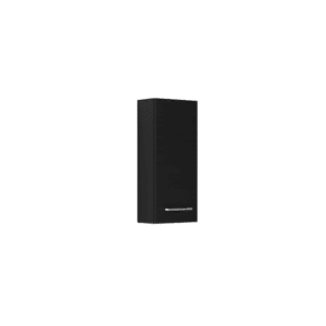 Dansani Mido+ overskab med 1 låge 70,4x30x18 cm glat, sort struktur, venstre