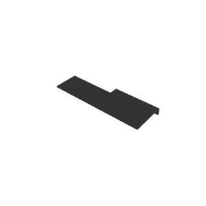 Dansani Chic metalhylde 350x130 mm sort