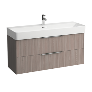 Laufen base underskab til VAL håndvask 8.1028.9, 1180x525x390, Lys elm, 2 skuffer