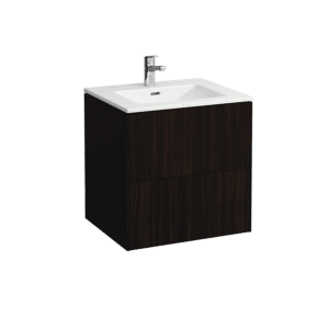 Laufen Pro S møbelpakke slim håndvask 60 cm & underskab, mørk elm