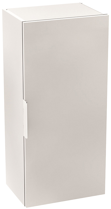 Jika Cube sideskab 346X750mm 1 h/v låge, hvid