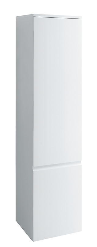 Laufen Pro højskab 1650x350x335mm med 1 venstrehængt låge. Hvid