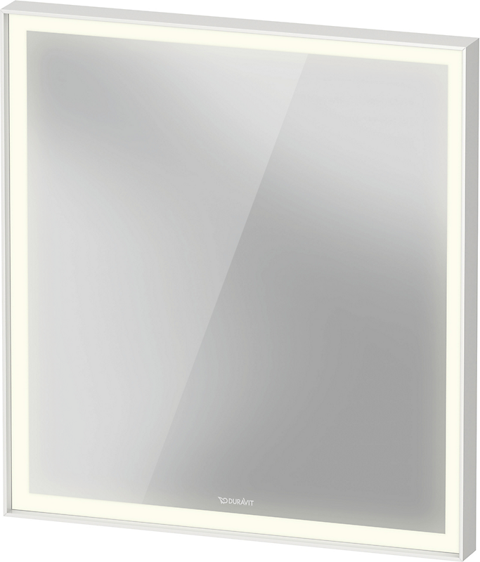 Duravit L-Cube spejl 65x70cm Version sensor, led lys, hvid