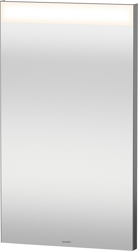 Duravit spejl med LED lys 700x400x35mm hvid mat