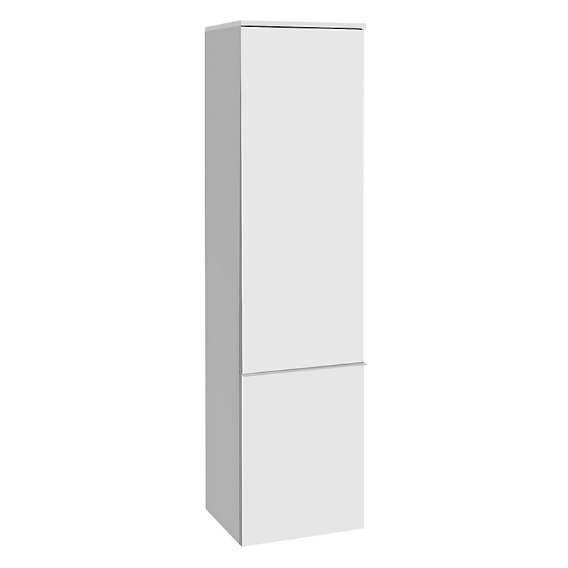 V&B Venticello højskab til venstre 404x1546x372mm med 1 låge Glossy White