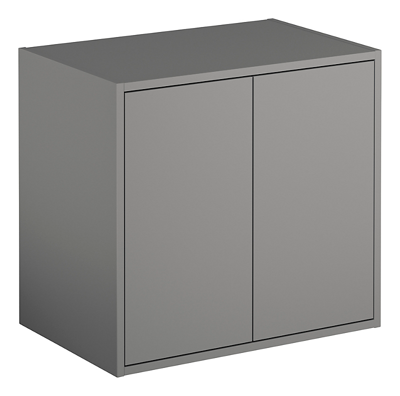 Gustavsberg Artic vægskab, 600x550x390mm. Grå træ