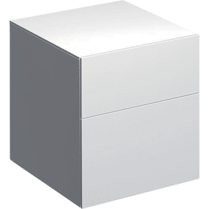 GEBERIT XENO2 sideskab 450x510x462mm med 2 skuffer, hvid