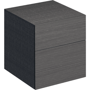 GEBERIT XENO2 sideskab 450x510x462mm med 2 skuffer, scultura-grå