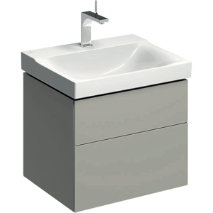 GEBERIT XENO2 vaskeskab 580x530x462mm med 2 skuffer, greige