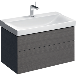 GEBERIT XENO2 vaskeskab 880x530x462mm med 2 skuffer, scultura-grå