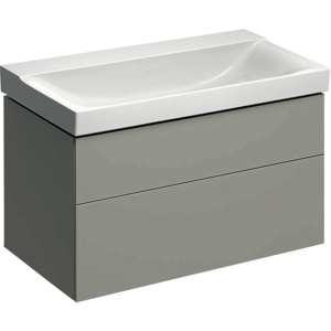 GEBERIT XENO2 vaskeskab 880x530x462mm med 2 skuffer, greige