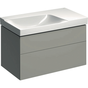 GEBERIT XENO2 vaskeskab 880x530x462mm med 2 skuffer, greige