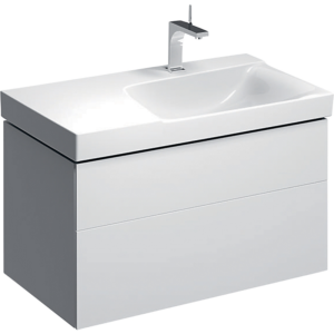 GEBERIT XENO2 vaskeskab 880x530x462mm med 2 skuffer, hvid